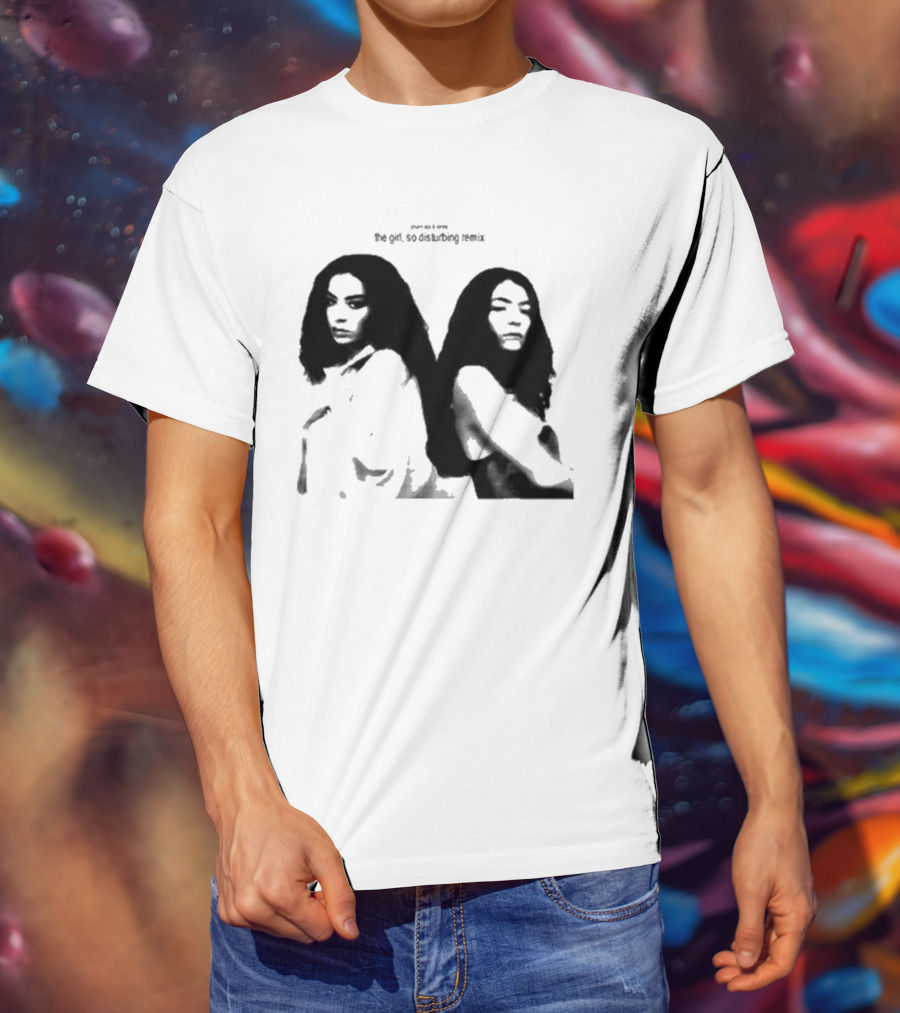 Charli And Lorde - The Girl, So Disturbing Remix T-Shirt