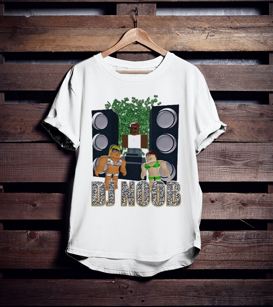 DJ Noob Roblox Dance Party Experience T-Shirt