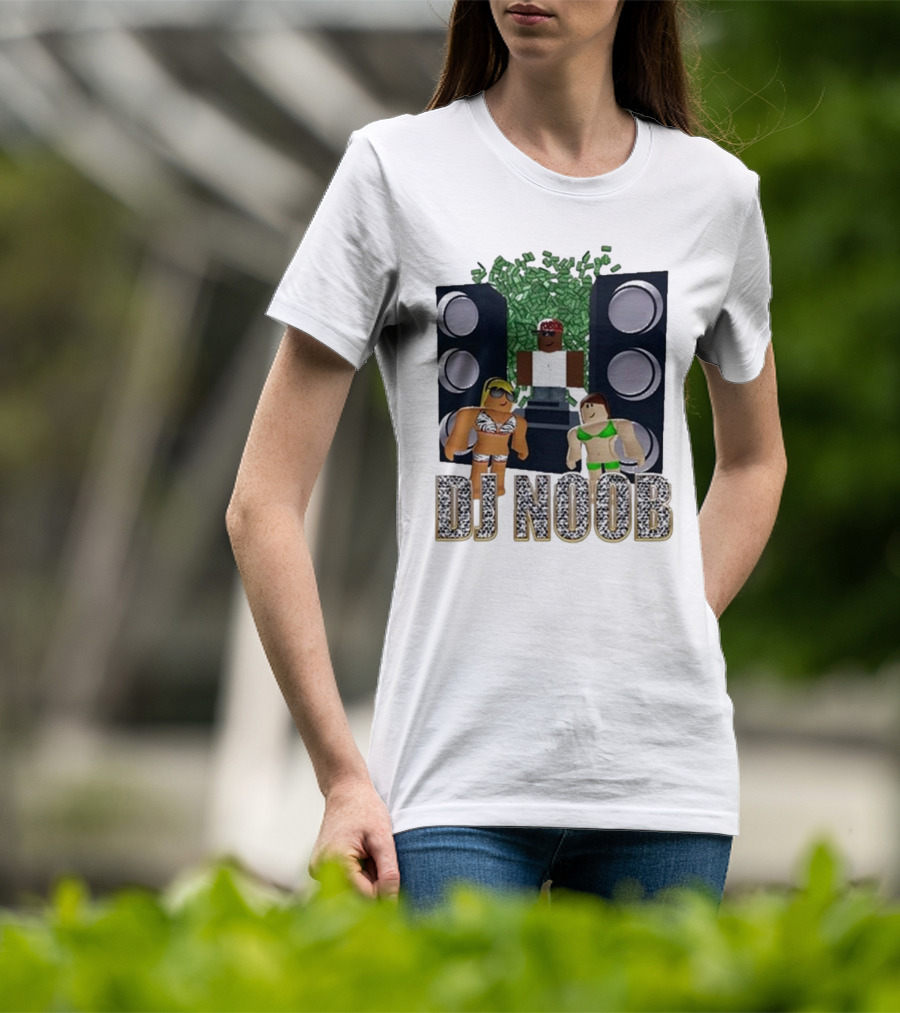 DJ Noob Roblox Dance Party Experience T-Shirt