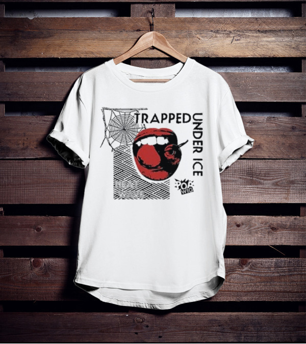 Trapped Under Ice Heat Wave Pop Wig Spider Cherry Lips T-Shirt