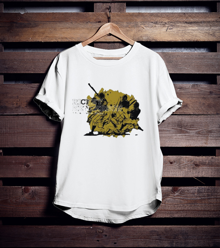 RICKEY HENDERSON 1406 STOLEN BASE T-Shirt