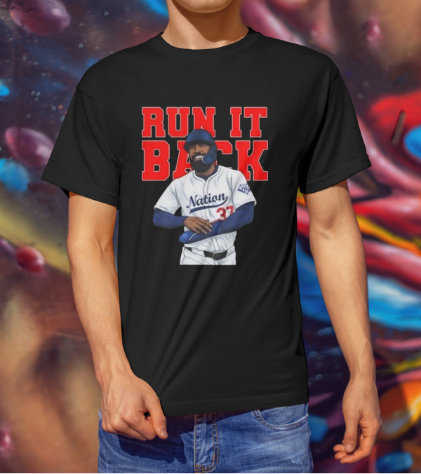 Teoscar Hernández Run It Back Nation 37 Los Angeles Baseball Collection T-Shirt