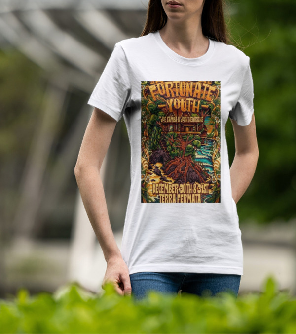 Fortunate Youth With Joe Samba And Josh Heinrichs At Terra Fermata December 30th And 31st T-Shirt