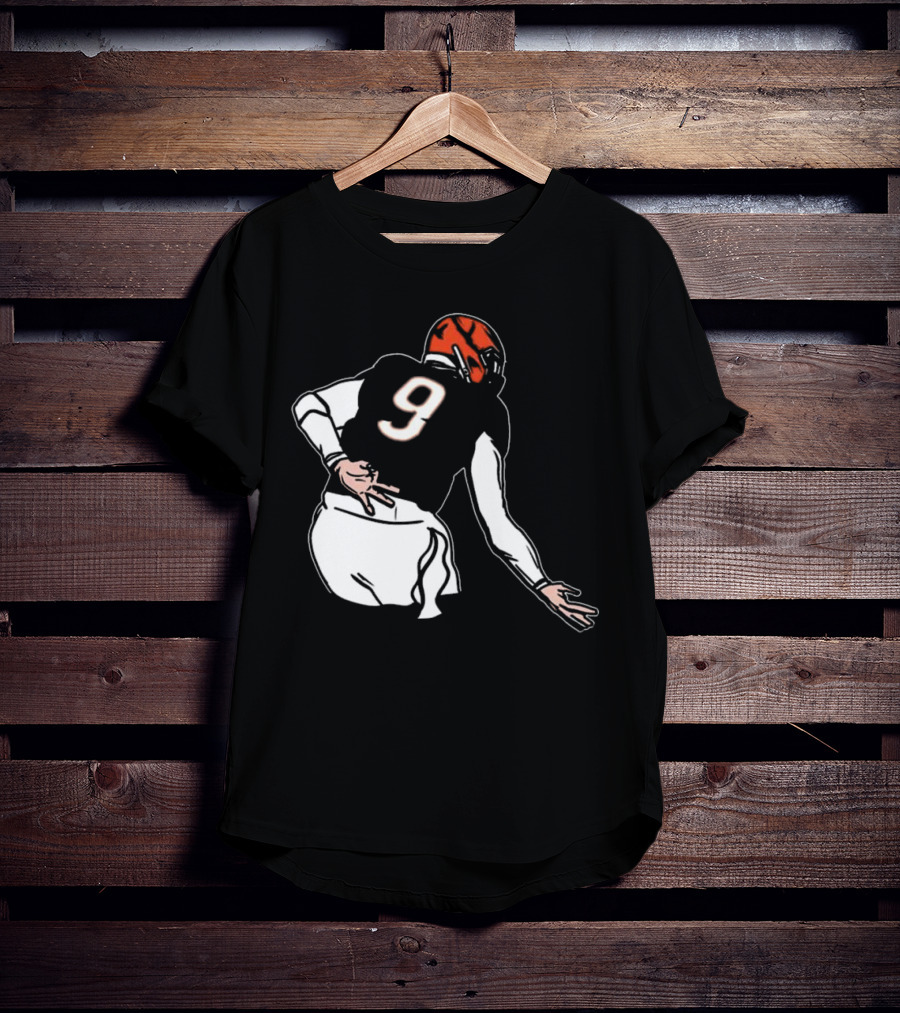 Joe Griddy Joe Burrow Number 9 Cincinnati Bengals Football T-Shirt