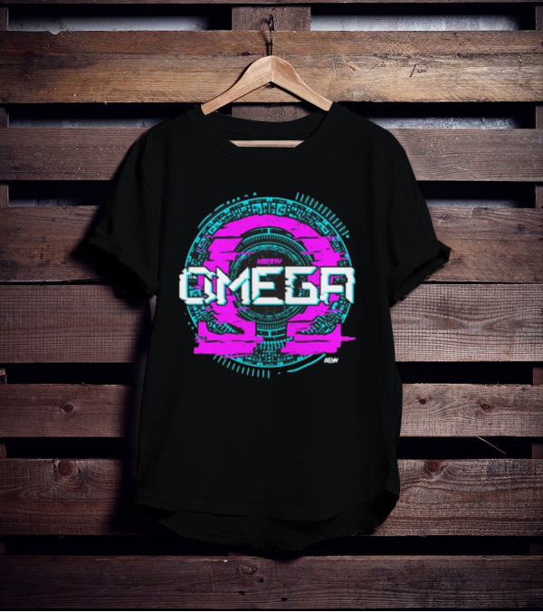 Kenny Omega AEW Retro Circuit Design Triblend T-Shirt