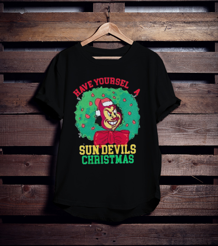 Have Yourself A Sun Devils Christmas T-Shirt