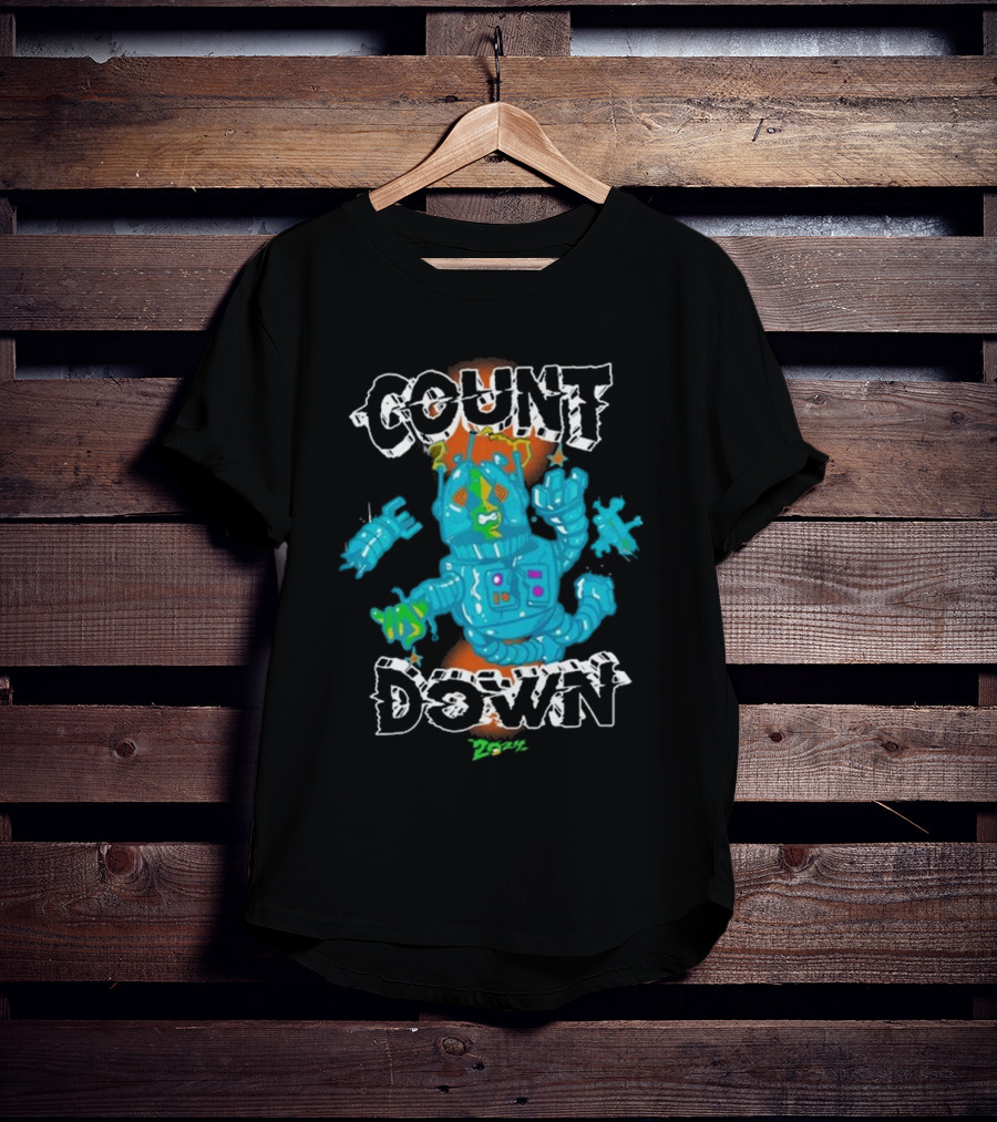 COUNTDOWN Insomniac Robot T-Shirt