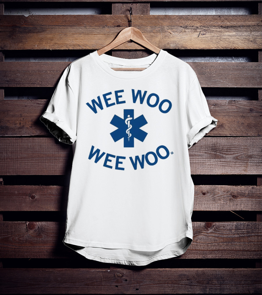 Wee Woo Wee Woo Star Of Life T-Shirt