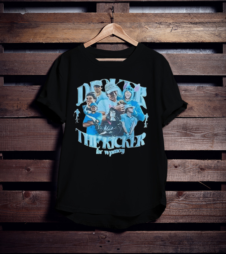 Dicker The Kicker For Wpmoy Featuring Justin Herbert Chargers T-Shirt