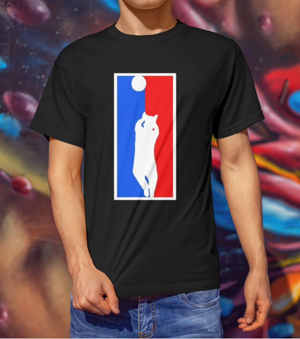 Brad Williams Cat Logo Basketball T-Shirt