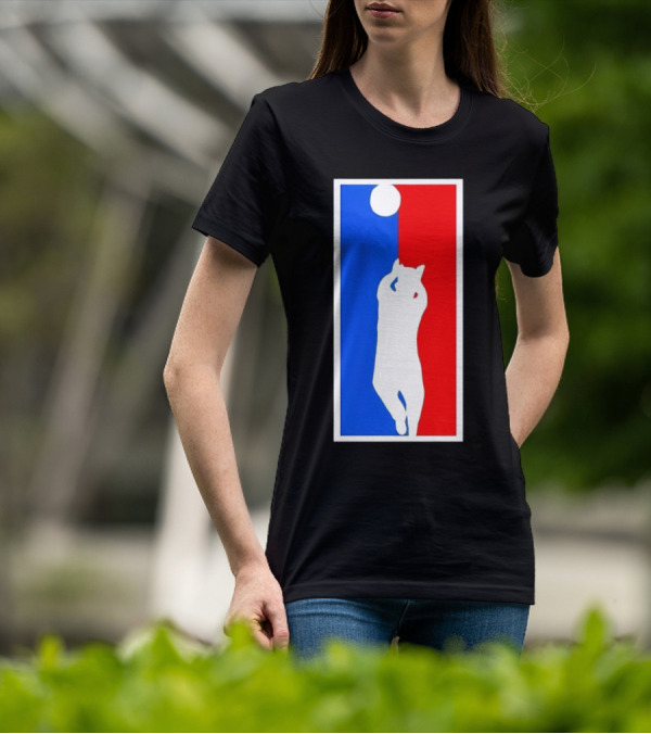Brad Williams Cat Logo Basketball T-Shirt