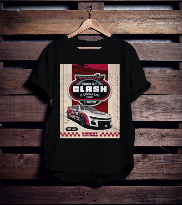 Cook Out Clash NASCAR February 2 2025 Bowman Gray Stadium Winston-Salem North Carolina T-Shirt