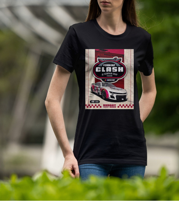 Cook Out Clash NASCAR February 2 2025 Bowman Gray Stadium Winston-Salem North Carolina T-Shirt