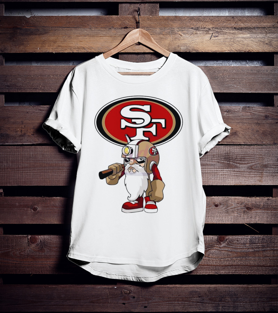 Rush Zone San Francisco 49ers NFL Cartoon Character 2025 SF T-Shirt