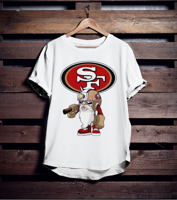 Rush Zone San Francisco 49ers NFL Cartoon Character 2025 SF T-Shirt