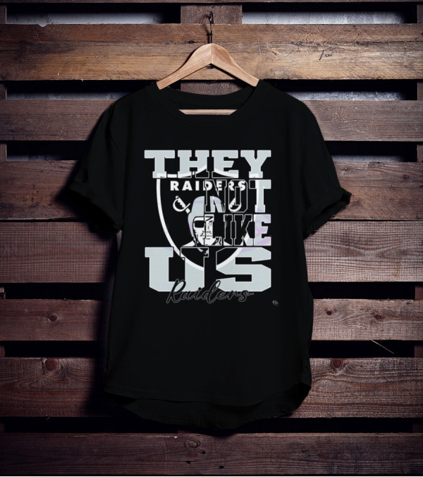 They Not Like Us Raiders NFL Football 2025 T-Shirt