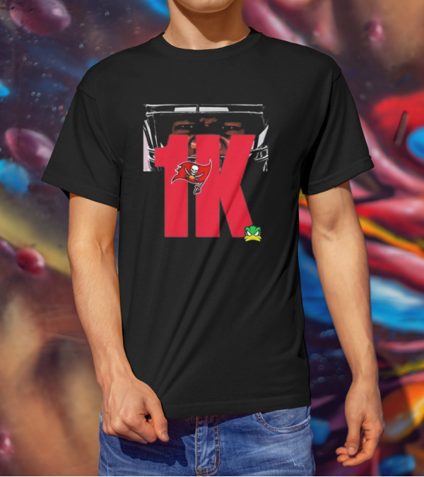 Graham Barton Bucky Irving 1K Buccaneers Logo Duck Icon Football Helmet T-Shirt