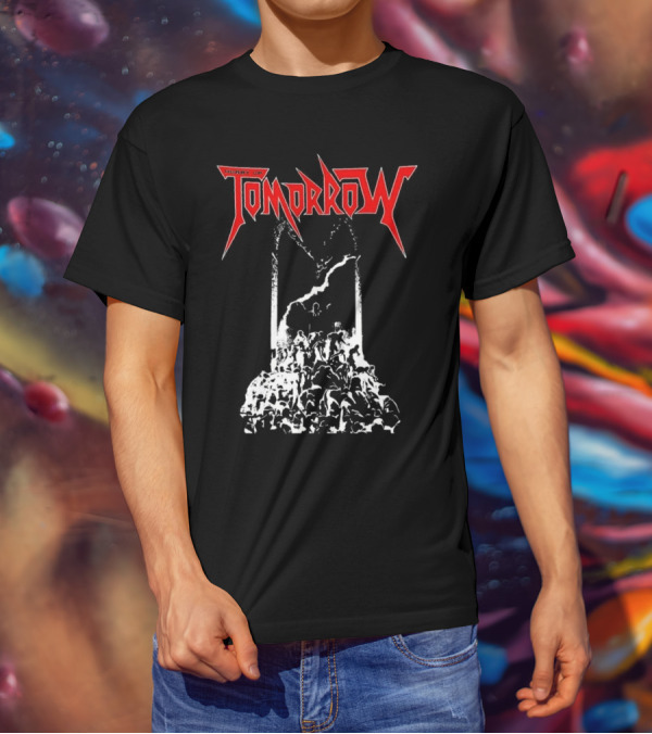 Hurry Up Tomorrow Heavy Metal Gothic Architecture Crowd T-Shirt