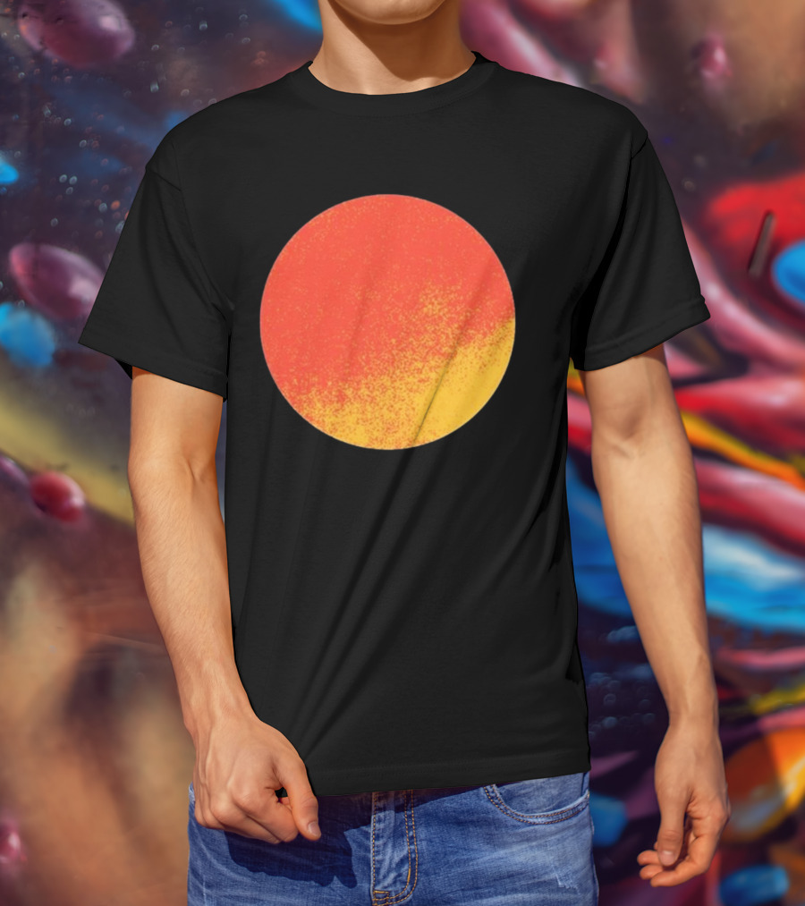 Silverstein Don’t Let Me Get Too Low Sunset Circle T-Shirt