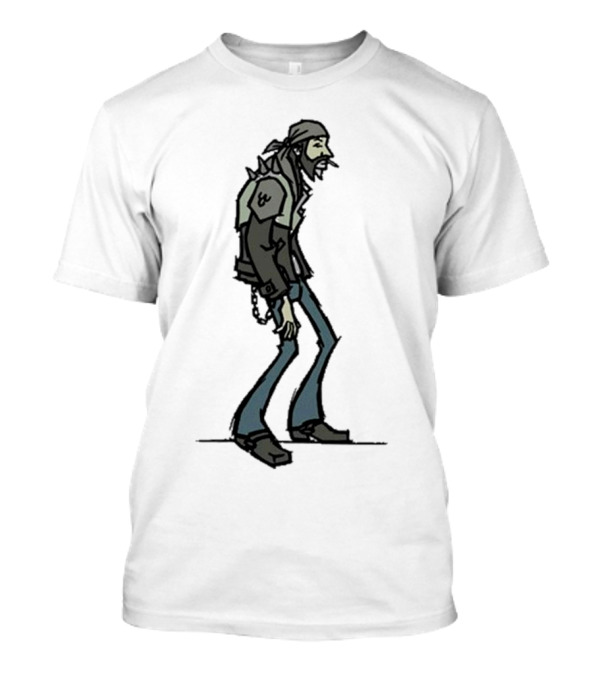 MTV Downtown Titmouse Spiked Jacket Character Stroll T-Shirt