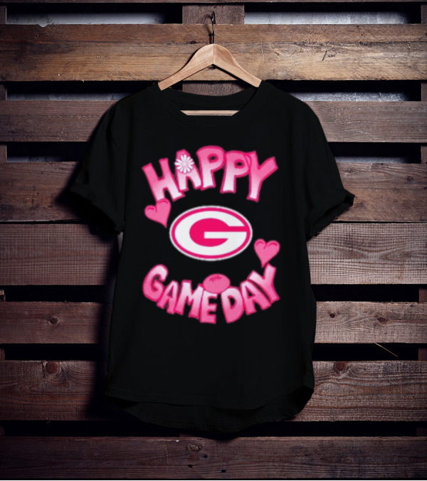 Happy Gameday Valentine’s Day Green Bay Packers 2025 T-Shirt