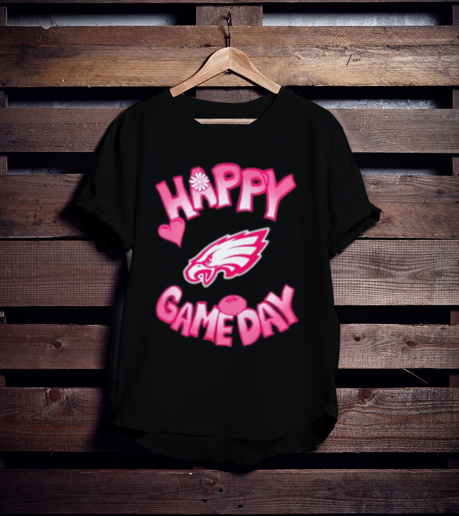 Philadelphia Eagles Valentine’s Day 2025 Happy Gameday T-Shirt