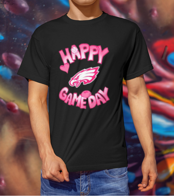 Philadelphia Eagles Valentine’s Day 2025 Happy Gameday T-Shirt