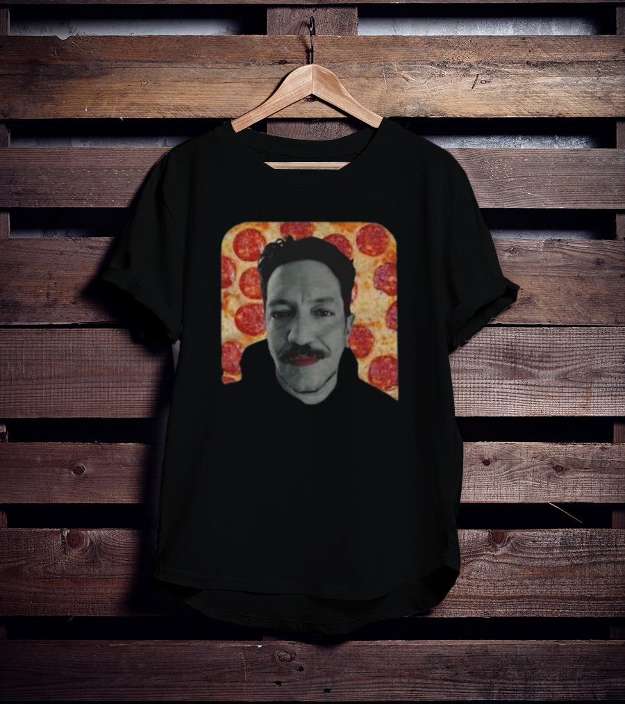 Sal Vulcano Tanka Jahari Event Pizza Background Face T-Shirt