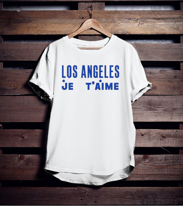 Clare V Los Angeles Je T’aime Love You T-Shirt