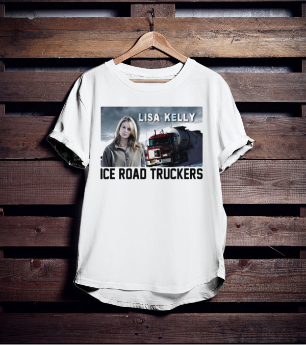 Lisa Kelly Ice Road Truckers Red Truck Adventure T-Shirt