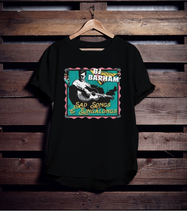 BJ Barham Sad Songs And Singalongs American Aquarium T-Shirt