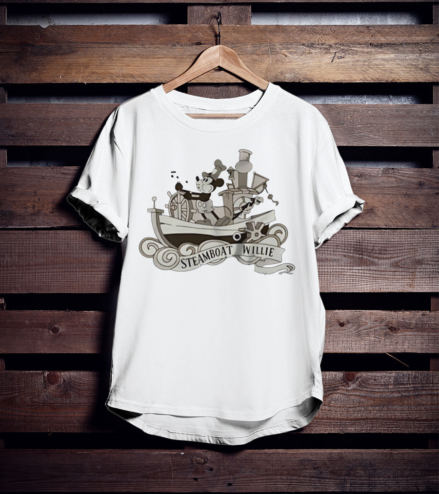 Steamboat Willie Steamboat Willie 1928 Vintage Classic T-Shirt