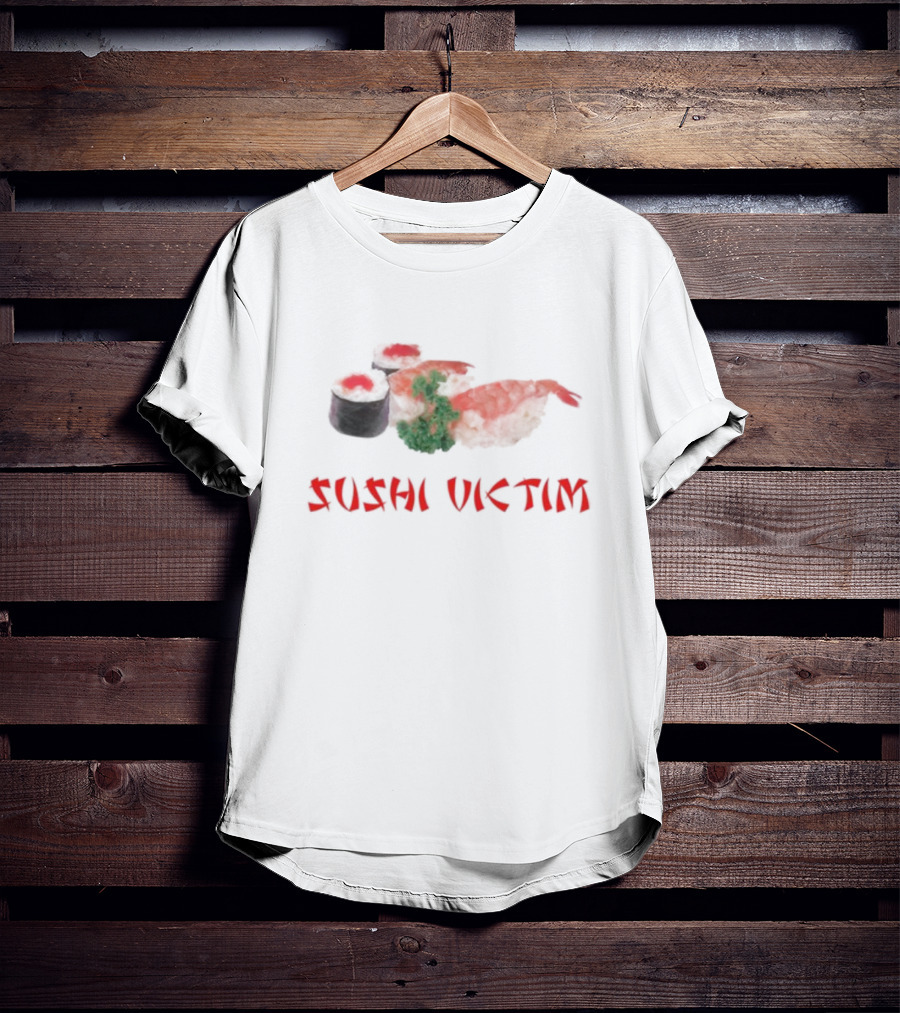 Acervo Kali Uchis Sushi Victim Nigiri And Rolls With Wasabi T-Shirt