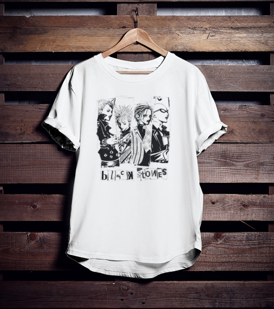 Ai Yazawa Collection Ut Black Stones Manga Characters T-Shirt