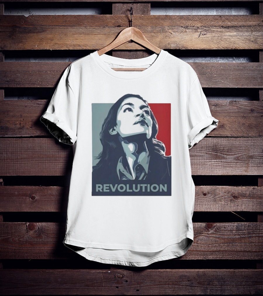 Alexandria Ocasio-Cortez AOC Revolution Inspiration T-Shirt