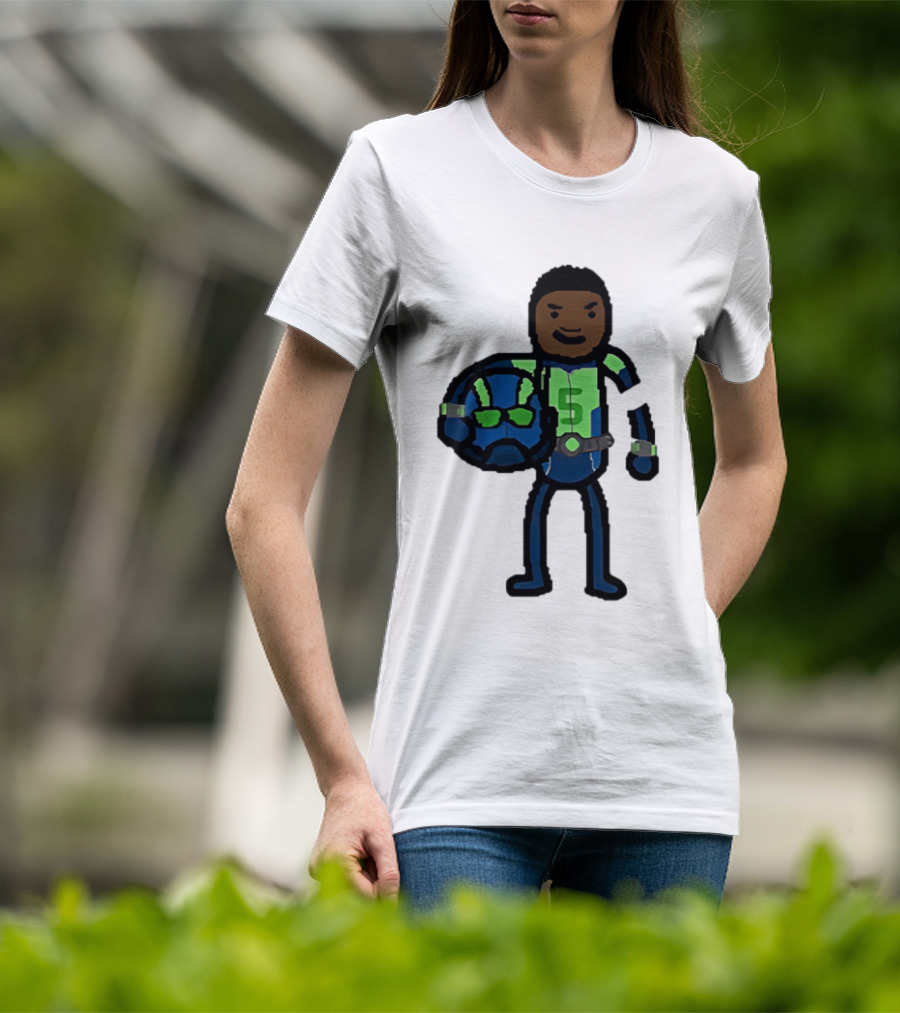 "Anthony Edwards No.5 Cartoon Ant-Man Style Minnesota Timberwolves" T-Shirt