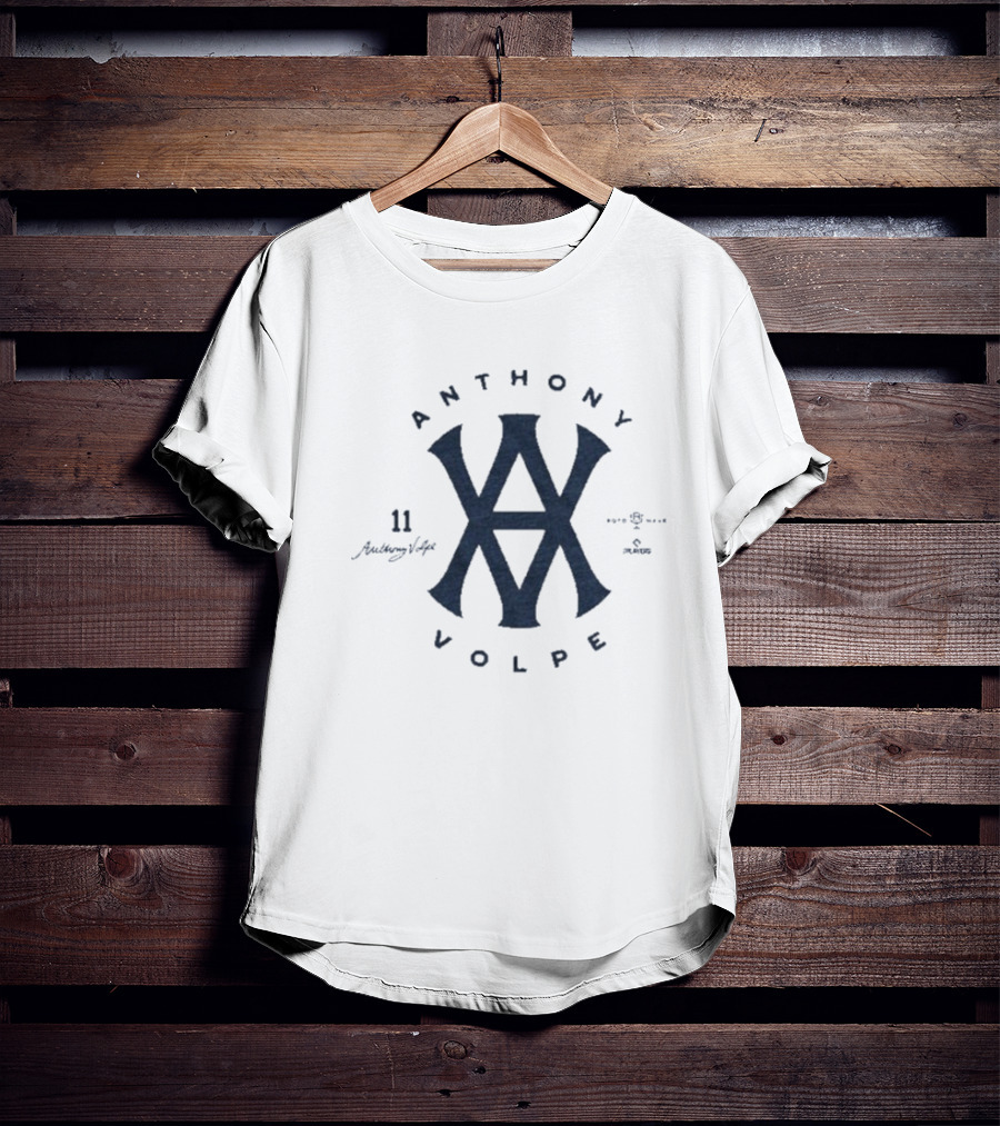 Anthony Volpe AV 11 Signature Icon Symbol Collection T-Shirt