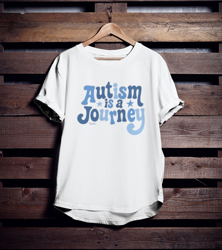 Autism Is A Journey Madison Marilla With Stars T-Shirt