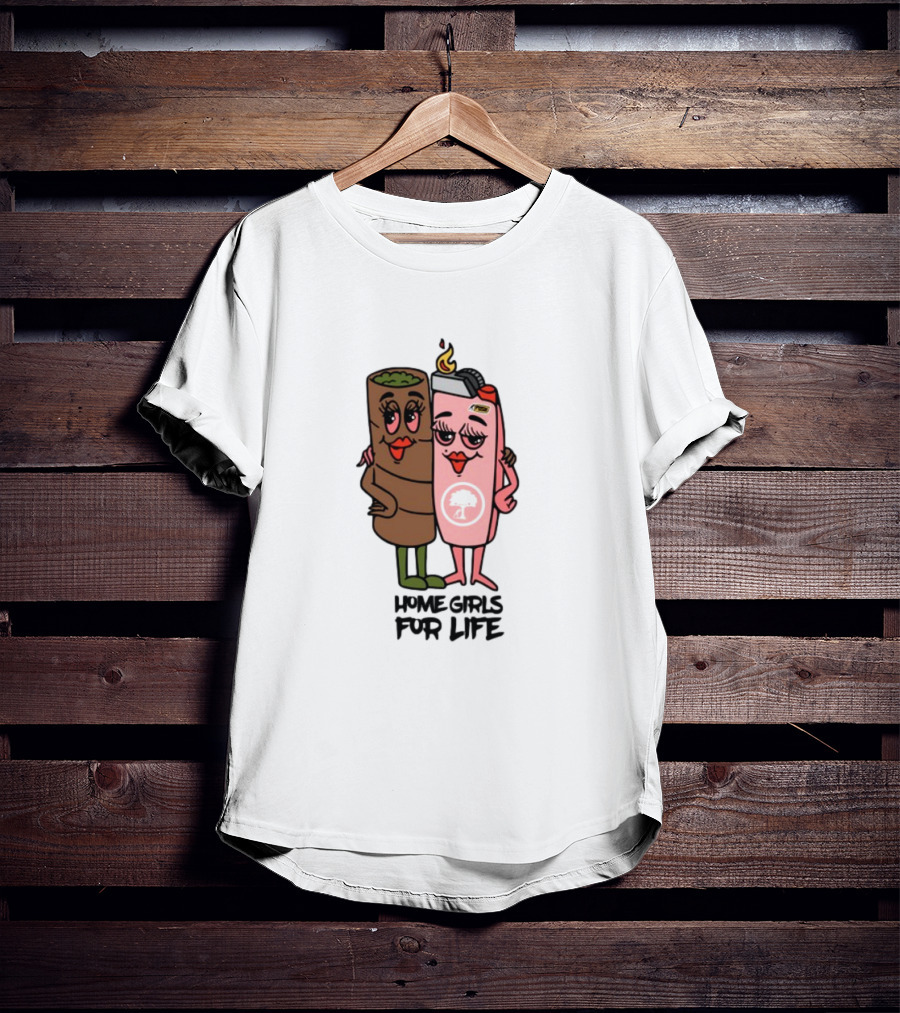 Push Trees Dope.As.Yola Home Girls For Life T-Shirt