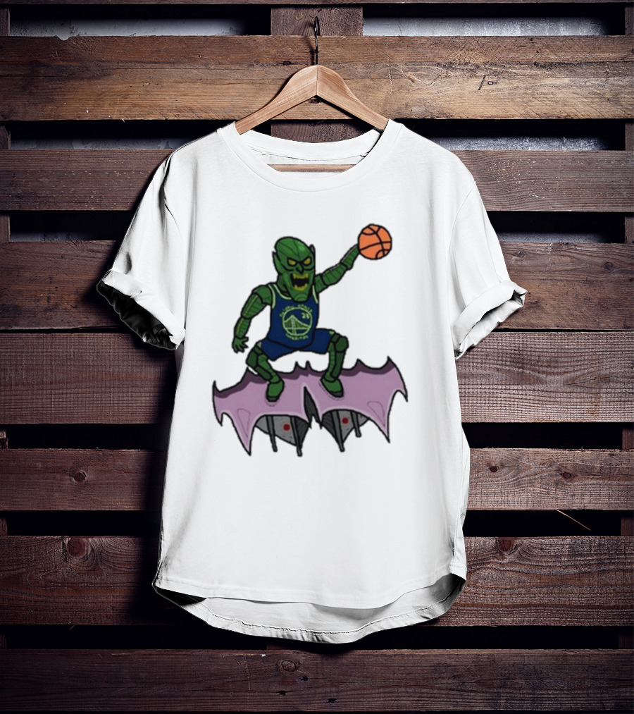 Golden State Warriors Draymond Green Goblin Basketball Crossover T-Shirt