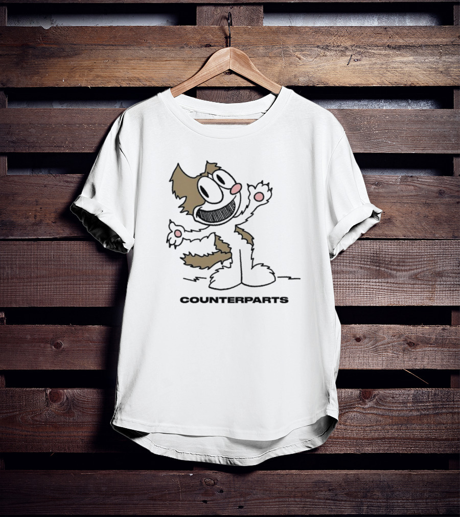 Counterparts Kuma Is My Bias Cute Bear Face T-Shirt