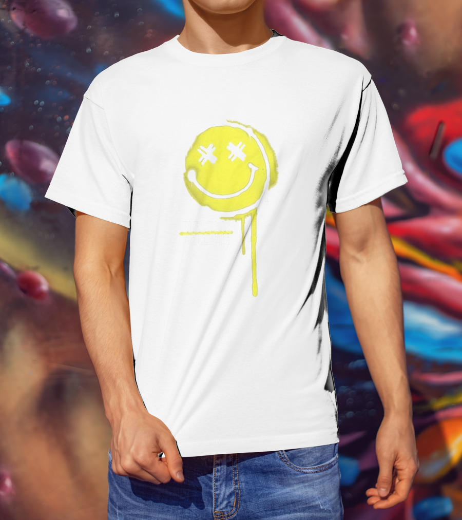 Electric Callboy Dripping Smiley Face T-Shirt