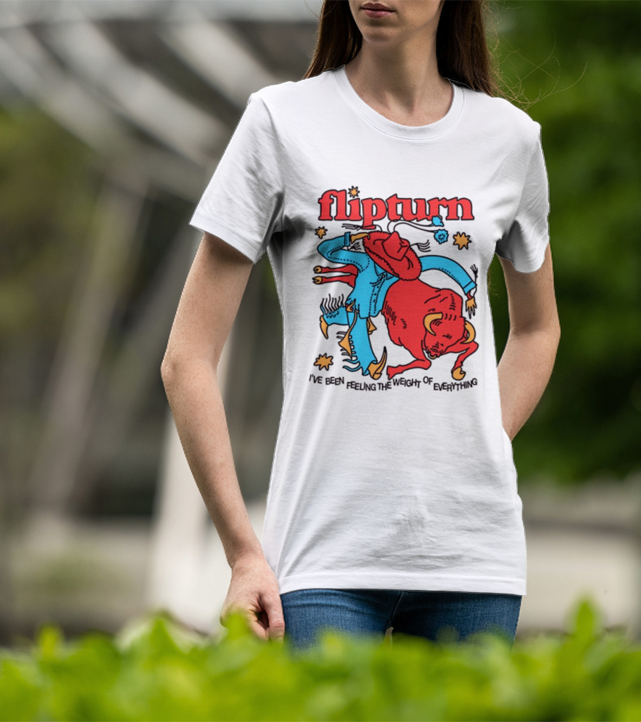 Flipturn Rodeo Clown I've Been Feeling The Word Of Emptiness T-Shirt