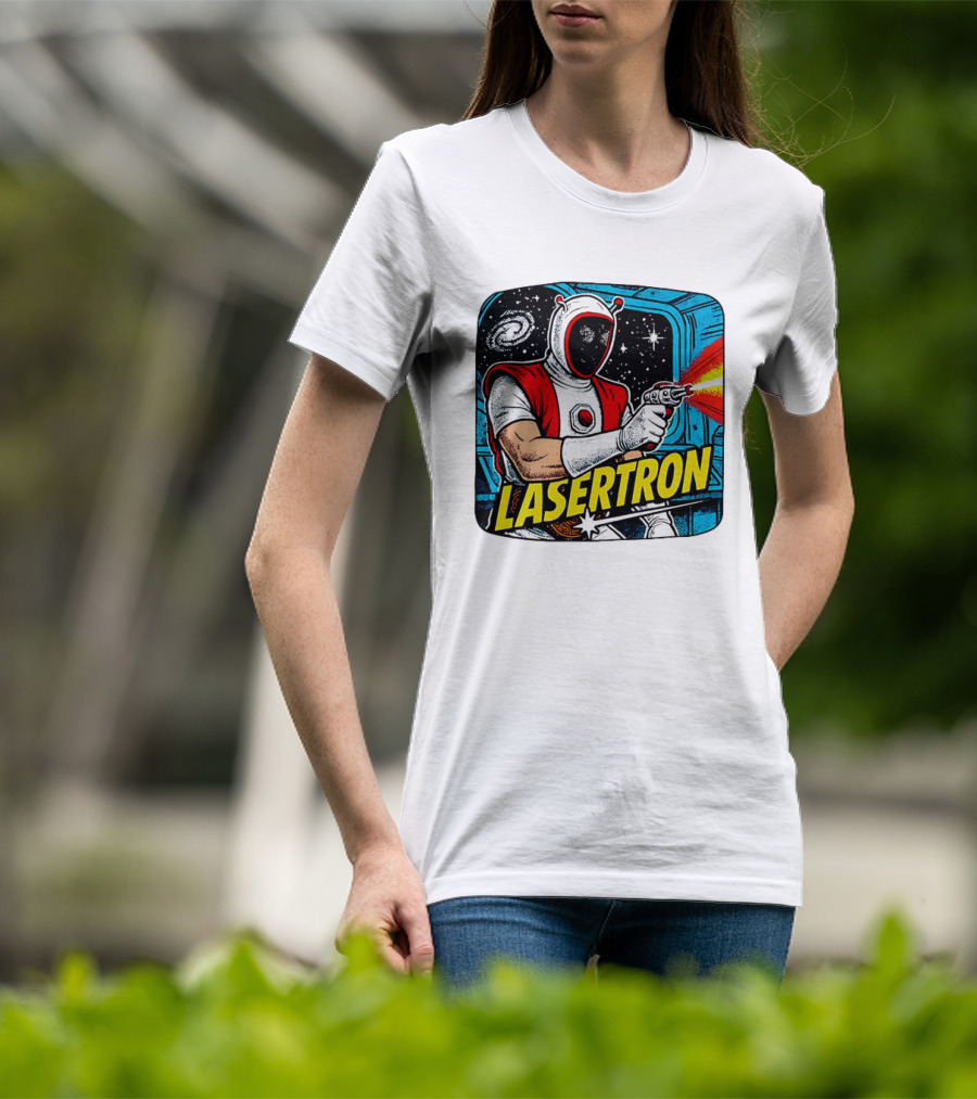 Héctor Guerrero Professional Wrestler Lasertron Space Adventure T-Shirt