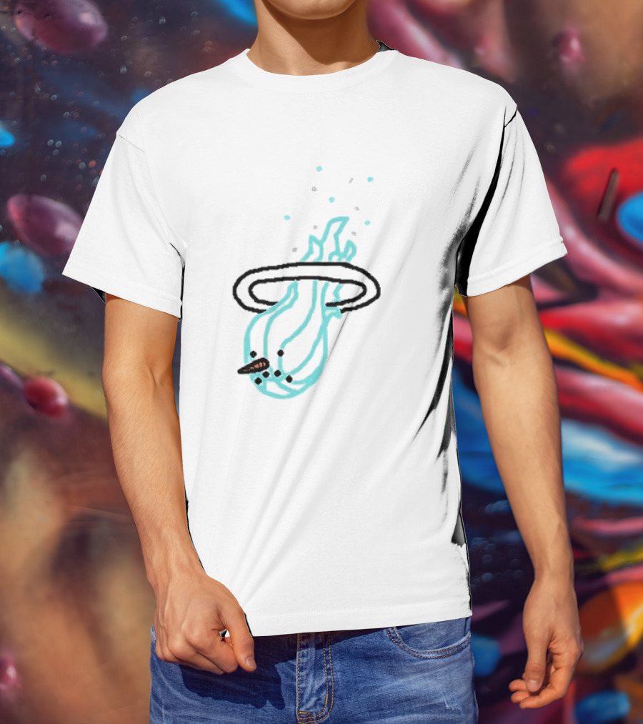 Jimmy Butler Miami Cold Drip NBA Basketball Star Cigar Illustration T-Shirt