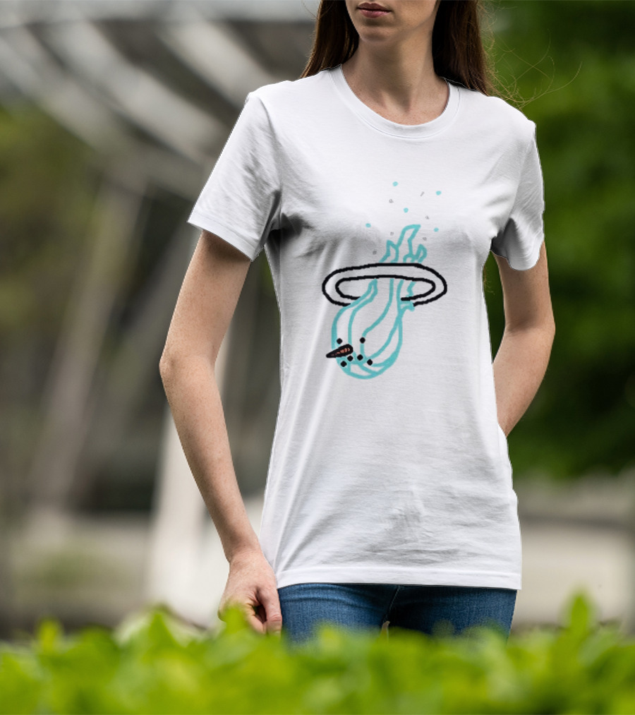 Jimmy Butler Miami Cold Drip NBA Basketball Star Cigar Illustration T-Shirt
