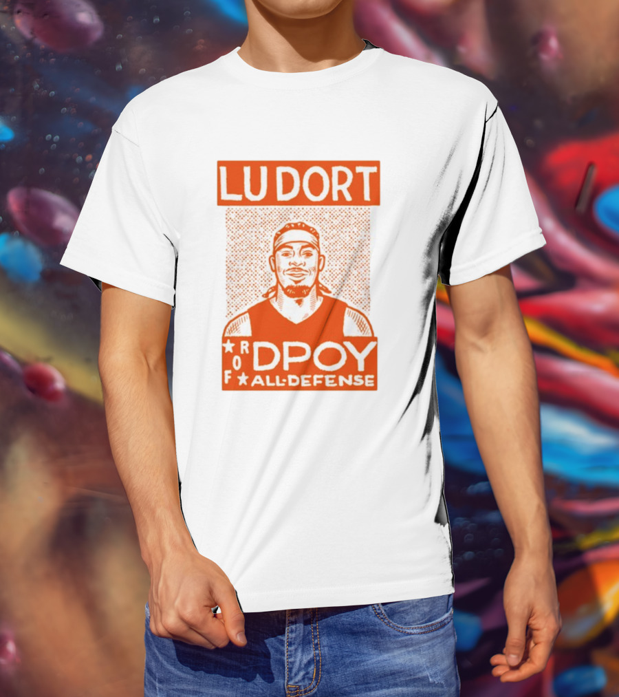 Lu Dort DPOY All Defense Recognition Graphic T-Shirt