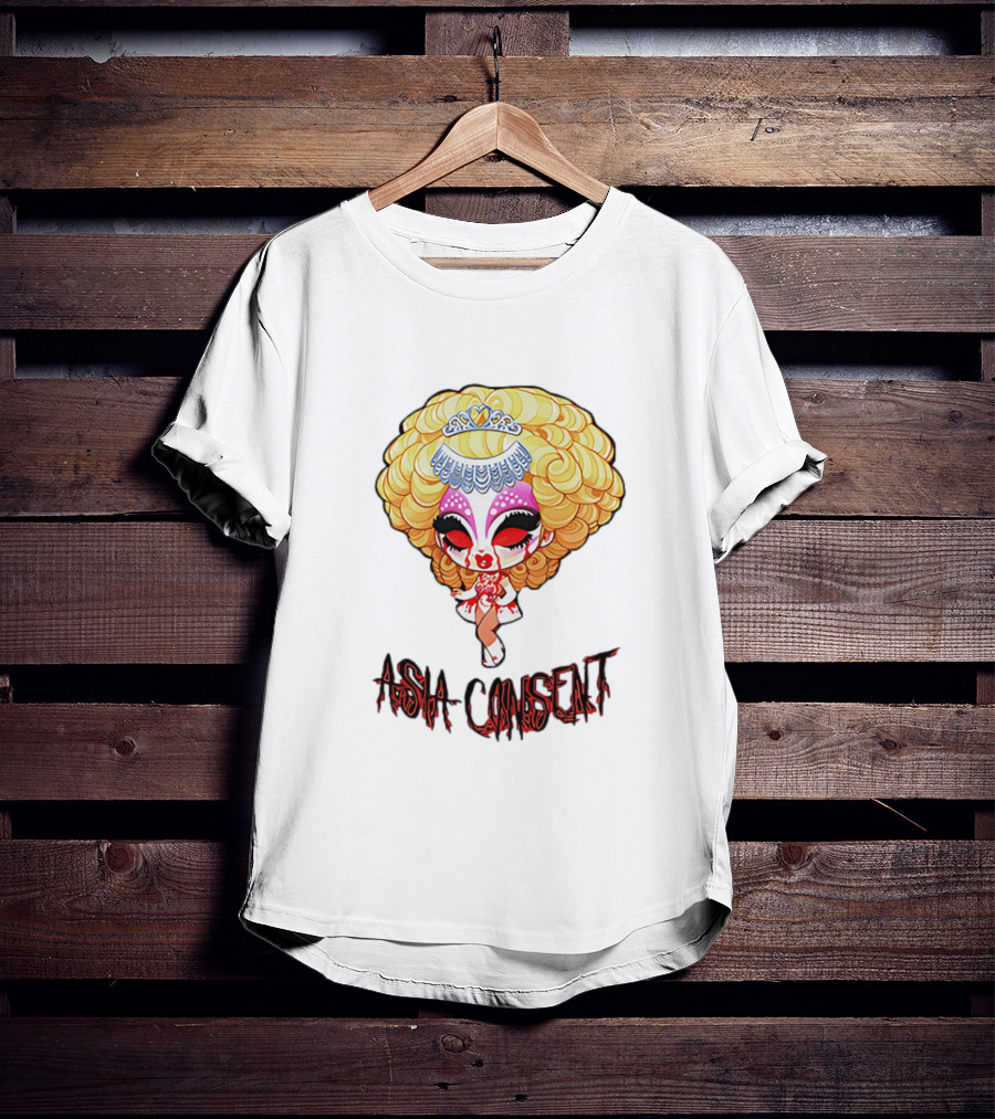 Asia Consent Doll Horror Marie Antoinette T-Shirt