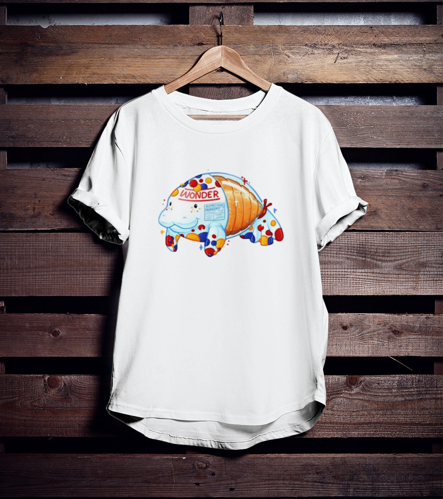 Oddarette Wonder Nutrition Ingredients Happy Manatee T-Shirt