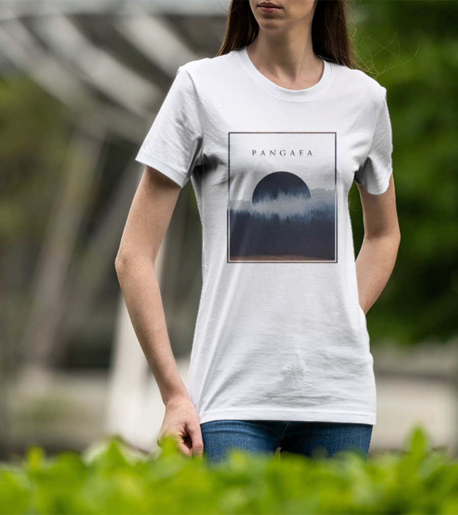 Pangaea Forest Circle Moon Mist T-Shirt